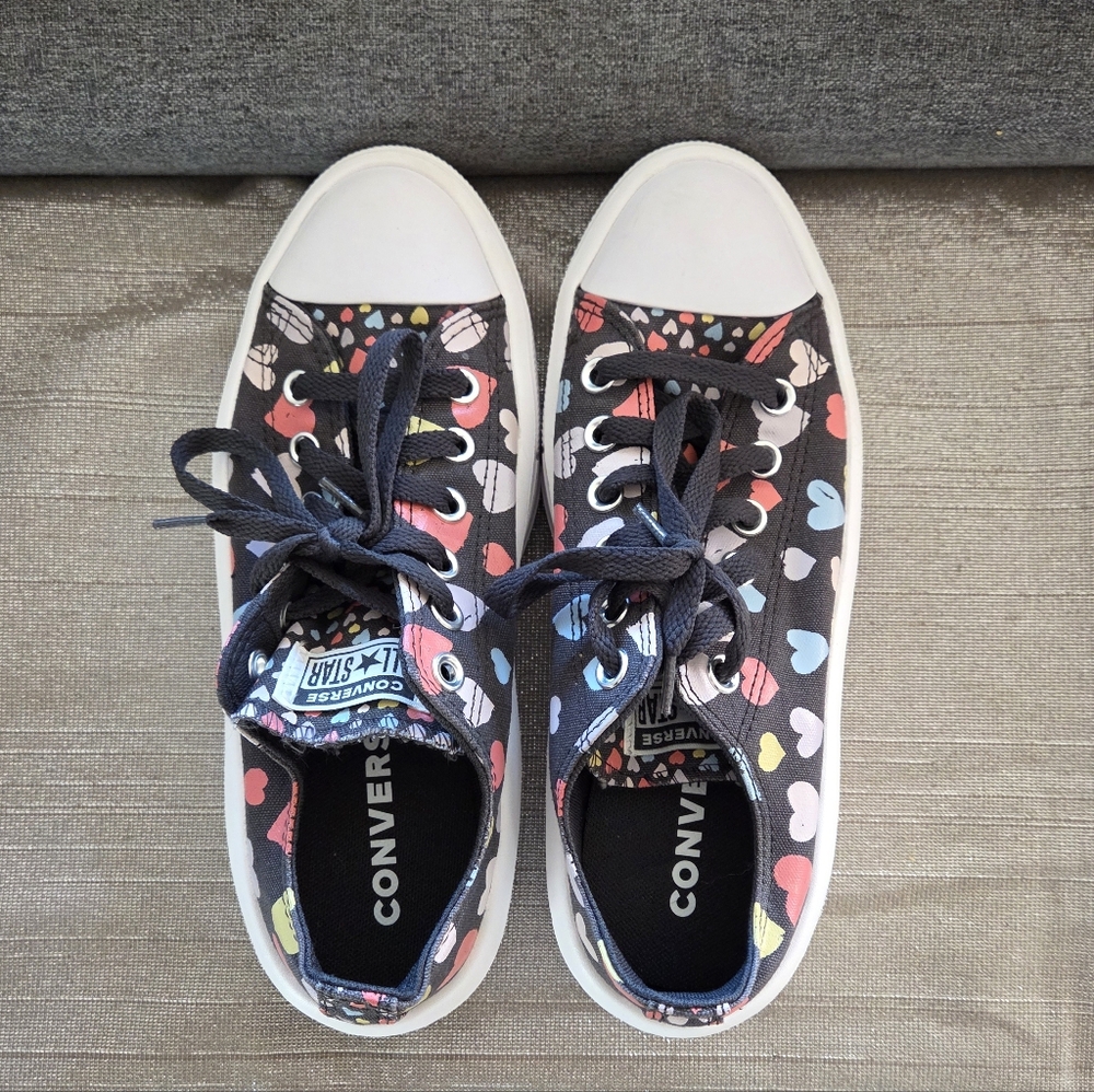 Heart Pattern Converse - image 1